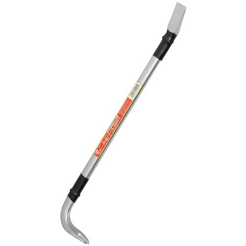 ブランド名 バクマ 商品名 バクマ　ちょーかるバール 450mm 特徴 ・パイプ構造の採用により軽量化を実現した軽量バールです。 ・パイプ接合部は抜けにくいW接合。 仕様 ・長さ:450mm 製品サイズ(mm) 縦x横x高さ：450×100×30 製品重量(g) 490 パッケージサイズ(mm) 縦x横x高さ：450×100×30 パッケージ重量(g) 494 発売元 バクマ工業株式会社 ※品質向上のため予告無く仕様を変更する場合がございます。 ※商品画像の色合いは、画像処理上　若干異なる場合がございます。予めご了承下さい。 ※パッケージリニューアル等につき、商品画像が異なる場合がございます。予めご了承下さい。