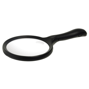 シンワ測定 ルーペ A-6 リーディング用 110mm 2倍&4倍 二重焦点 LEDライト付 75751