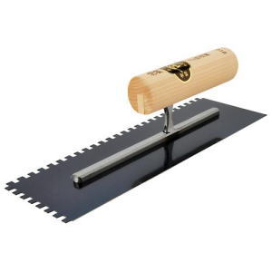 小阪鏝 こさかこて ヤマウ 油焼きクシ目角鏝 270mm×5mm