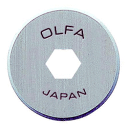 OLFA オルファ 円形替刃 RB18-2 円形刃18ミリ替刃/2枚入