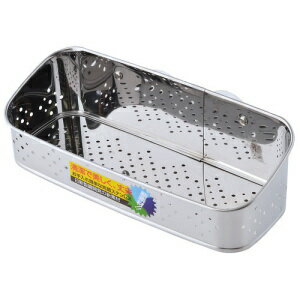 タケコシ 抗菌ステンレス 洗剤・タワシ入れ 大 CK-110