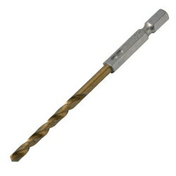商品名 GREATTOOL　HSS鋼チタンコーティング　鉄工用ドリル刃　GTTD-45　 特 徴 ●鉄工・木材・軽金属・合成樹脂に ●クロスシンニング加工で喰いつきが良く、穴あけがスムーズ　 仕　様 ■用途：鉄工・木材・軽金属・合成樹脂 ■DIY用 ■注意：ご使用前に点検し、変形やヒビ割れ等の異常がないか確認をしてください。インパクトドライバーでご使用の場合は、軸部破損の恐れがありますので、必ずインパクトのかからないようにご使用ください。用途以外のステンレスなどには使用しないでください。またアクリルやスチロール系樹脂など、薄くて割れやすい素材には使用しないでください。強く押しつけて使用すると折れやすくなりますので、ご注意ください。 サイズ(mm) 刃先径：4.5mm 全長：約104.2mm 六角軸：6.35mm 重 量(g) - 内容量 - 成分表記 - 材 質 ドリル刃：HSS鋼（チタンコーティング）　六角軸部：S45C 生産国 中国 メーカー アークランズ　 ※品質向上のため予告無く仕様を変更する場合がございます。 ※商品画像の色合いは、画像処理上　若干異なる場合がございます。予めご了承下さい。 ※パッケージリニューアル等につき、商品画像が異なる場合がございます。予めご了承下さい。
