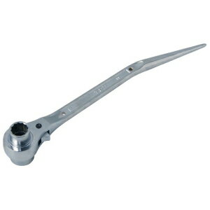 【12月は毎日開催！エントリーで最大100％ポイントバック】TOP トップ工業 総磨き鳶仕様 ラチェットレンチ 竜也モデル RM-17X21N-BT-SV