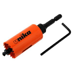 【12月は毎日開催！エントリーで最大100％ポイントバック】unika ユニカ 　 H.S.S　ハイスホールソー　ツバ無し27mm　 HSS-27TN(4.0)