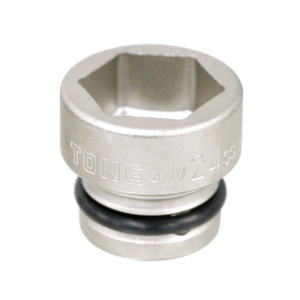 Rakuten - TONE トネ インパクト用ショートソケット 24mm 4NV-24SS