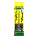 BIC TOOL 月光ドリル 3.4mm GKP3.4(4)