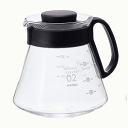 HARIO　ハリオ　V60レンジサーバー600　ブラック　600ml　XVD-60B