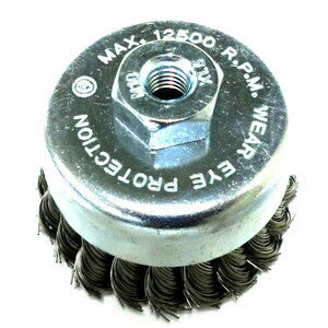 【4月5日限定！最大100％ポイントバック】極龍 強靭ヒネリブラシ 80mm ステン線 アークランズ