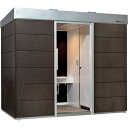 【法人限定】ハマネツ 屋外トイレ コムズトイレプラス TU-COPF3SMW 簡易水洗 小便器+手洗い+洋式 【メーカー直送・代引不可・置配不可・配送地域限定】
