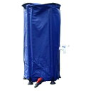 【法人限定】シンセイ 折り畳み式水タンク 100L 【メーカー直送・代引不可・置配不可】