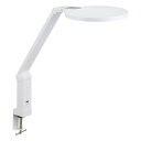 【7月20日限定!最大100%ポイントバック】オーム電機 LEDデスクランプ ブルーライトカット クランプ式 ホワイト LTC-LS78-W