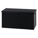 不二貿易 収納BO×ベンチ BK 190L 38285 FB-5395FJBK2S 【メーカー直送・代引不可・置配不可・配送地域限定】