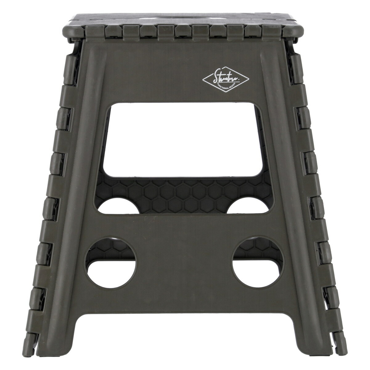 【9月は毎日開催!エントリーで最大100%ポイントバック】不二貿易 フォールディングステップスツール H39cm KH 【メーカー直送・代引不可・置配不可・配送地域限定】