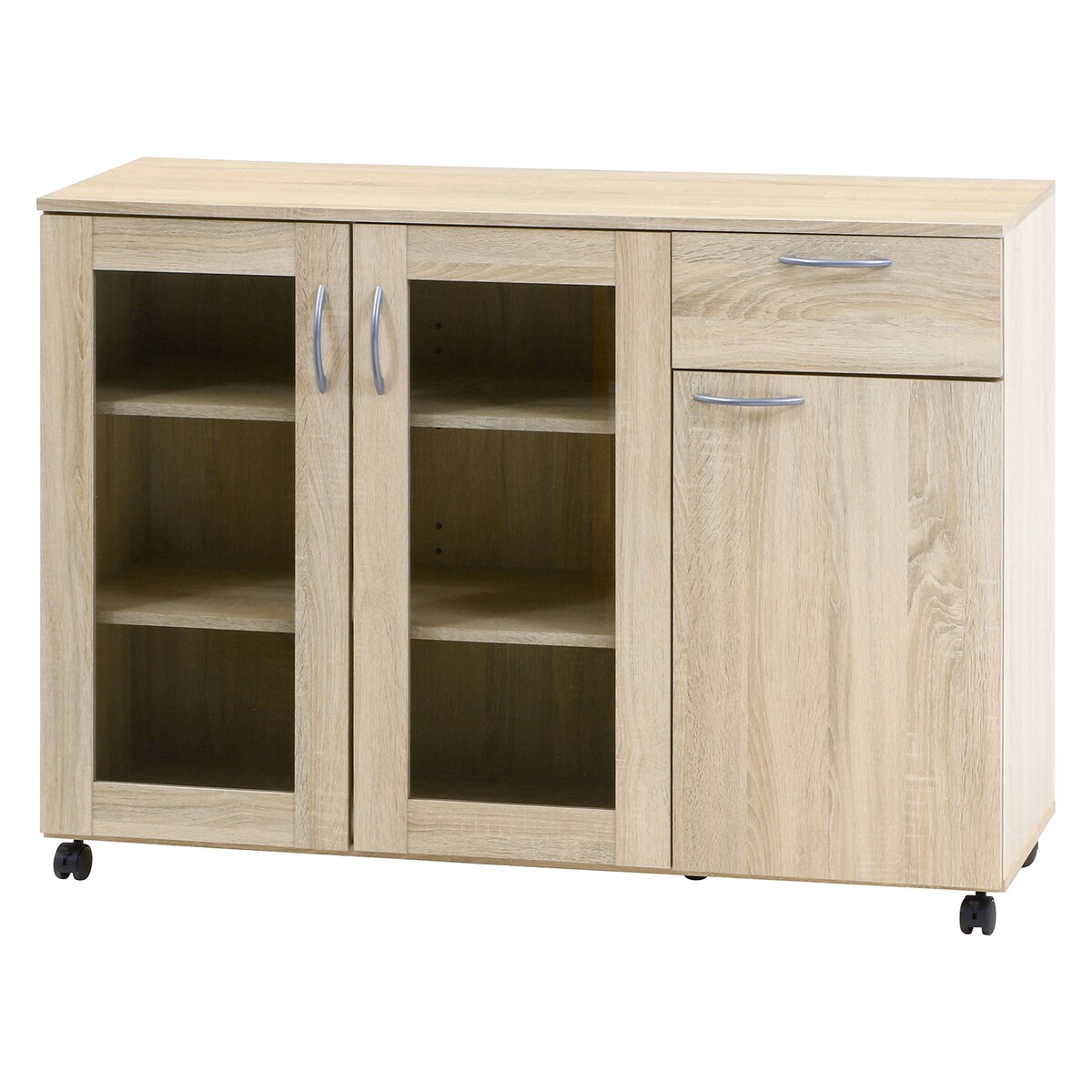 不二貿易 キッチン収納キャビネット 115×40mm 6538 【メーカー直送・代引不可・置配不可・配送地域限定】