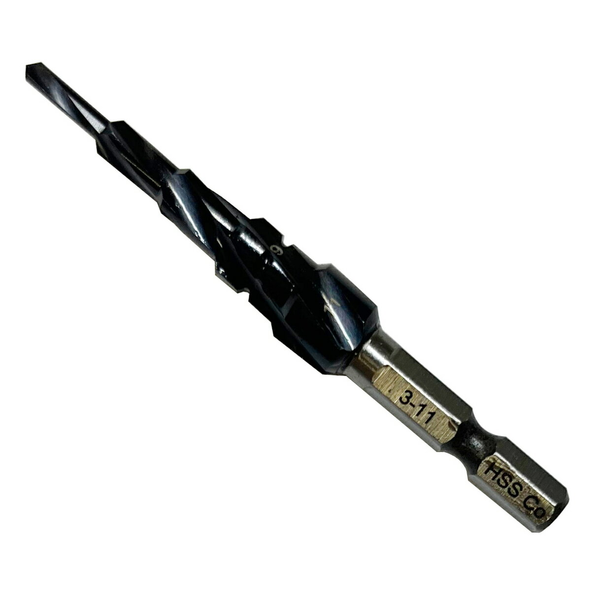 ウイザ WIZA 四枚刃厚切ステップドリル 5段 コバルトHSS鋼 DSD311 アークランズ