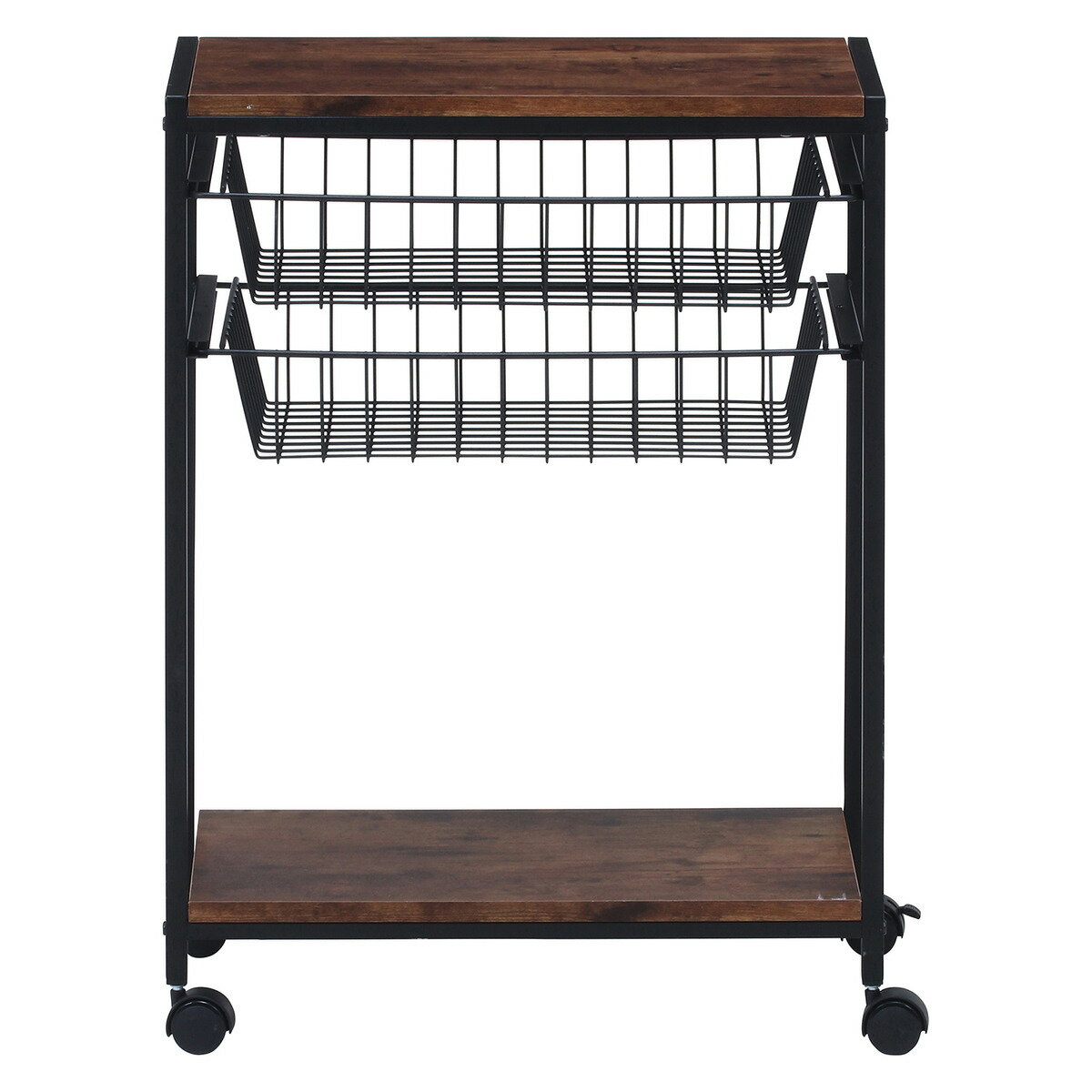 不二貿易 キッチンワゴン ナビア 2821-S 【メーカー直送・代引不可・置配不可・配送地域限定】 [2]