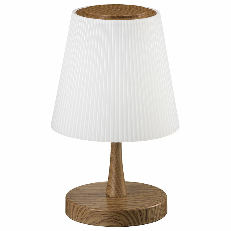 オーム電機 LEDタッチライト 3段階調光式 電球色 TT-Y20T-T