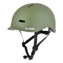 リード工業 GERRY サイクルヘルメット マットオリーブ S GBH001
