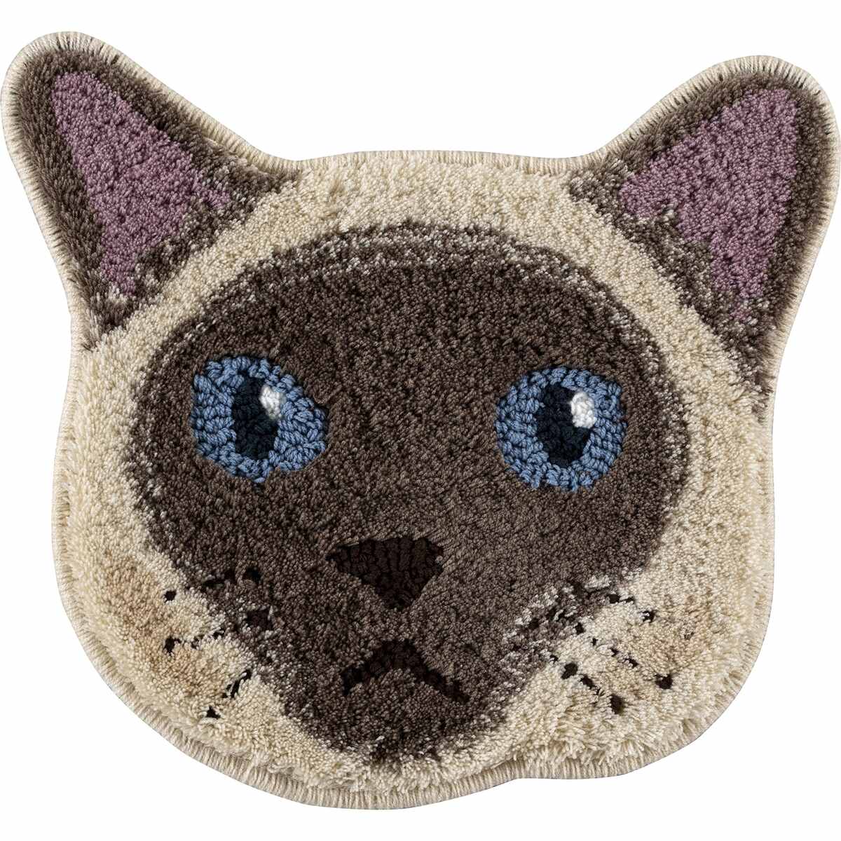スミノエ チェアマット ネコカオ 35×38cm ポイント 【メーカー直送・代引不可・置...