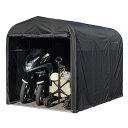 【6月25日限定!最大100%ポイントバック】南栄工業 サイクルハウス クイック QUICK 3台用 間口1.56×奥行2.2m ブラック