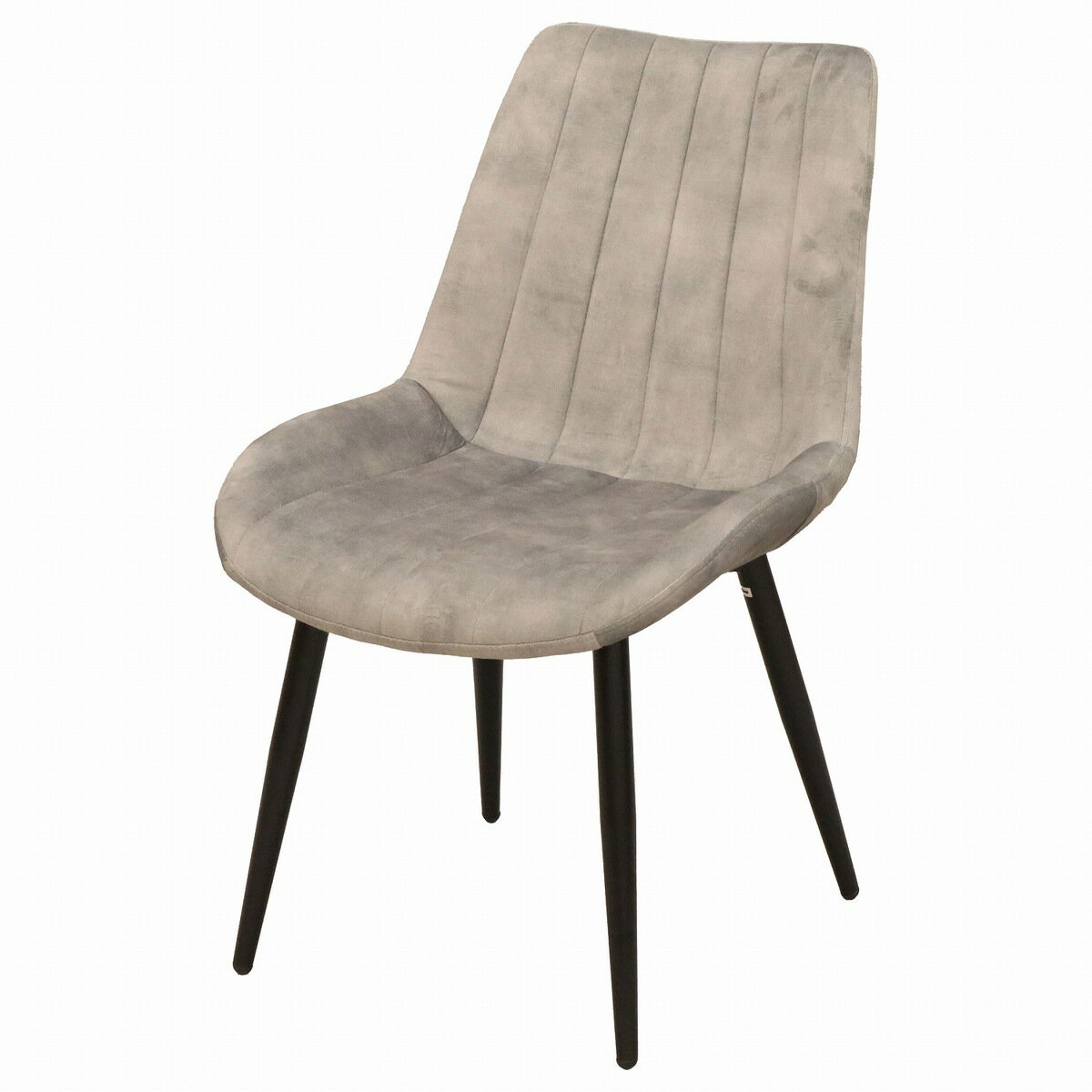 【12月は毎日開催！エントリーで最大100％ポイントバック】エイ・アイ・エス フィットチェア スチール脚 グレー DFC-04 GY 【メーカー直送・代引不可・置配不可】