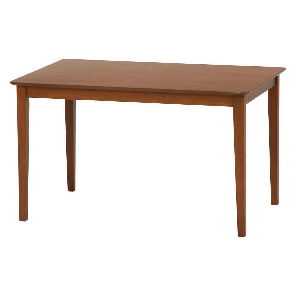 不二貿易 ダイニングテーブル スノア 120×75 BR 【メーカー直送・代引不可・置配不可・配送地域限定】