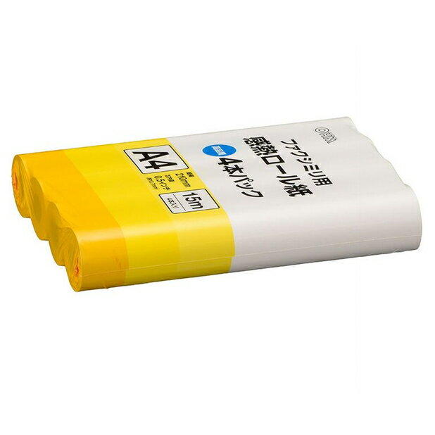 �������ŵ� ��Ǯ������� FAX�� A4 �����0.5����� 15m 4�ܥѥå� OA-FTRA15Q