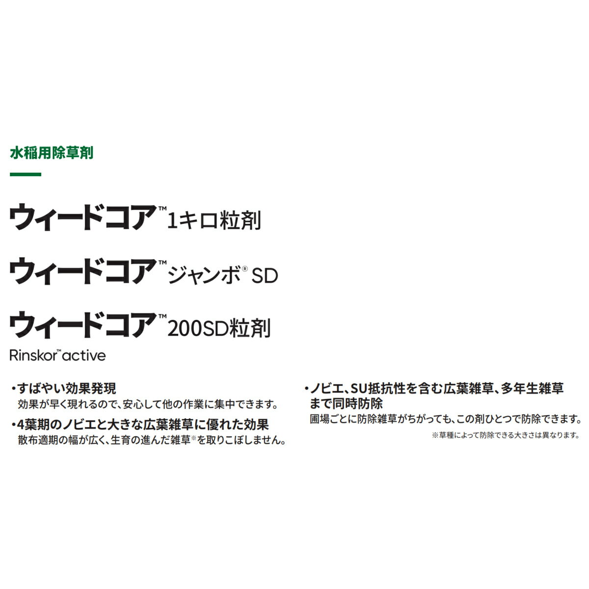 ウィードコアジャンボSD 200g