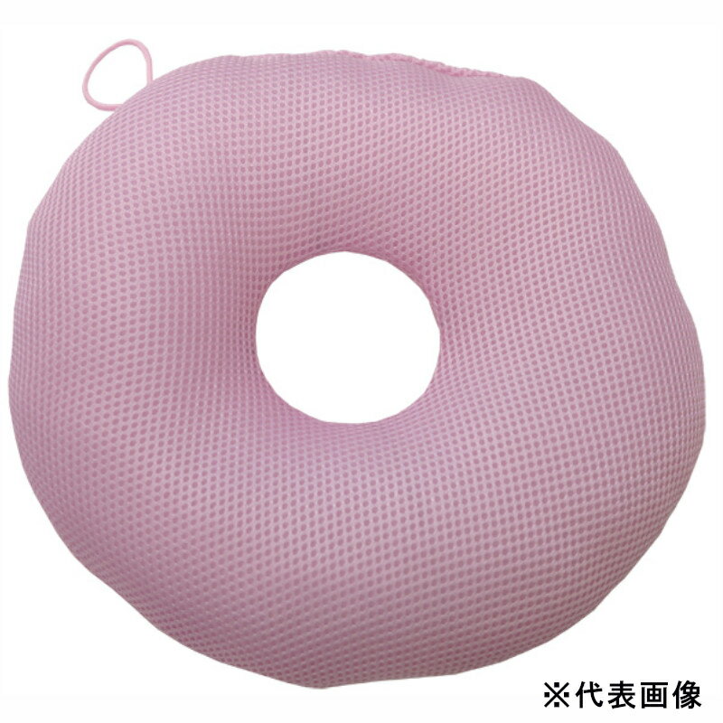 抗菌円座バスクッション ローズ 径30cm 【メーカー直送・代引不可・置配不可・配送地域限定】
