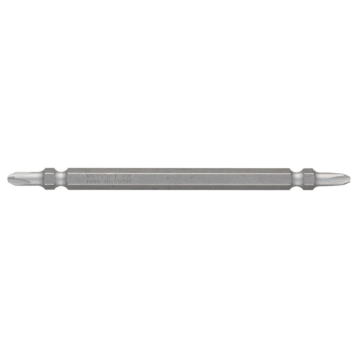 樂天商城 - ベッセル VESSEL 両頭ビット 見やすいビット 10本組 +2×110mm No.DS10P2110F
