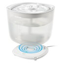 【12月は毎日開催!エントリーで最大100%ポイントバック】エレコム ペット用ワイヤレスポンプ式自動給水器 サイレントアクア ホワイト PET-WD02WH