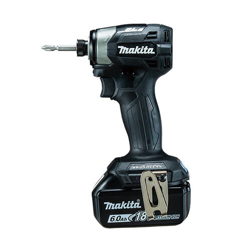 仕様 カラー:黒 バッテリー:BL1860B(6.0Ah)×2本 充電器:DC18RF約27分(実用充電)約40分(フル充電) ケース:プラスチックケース その他特長:ハイパワーブラシレスモータ搭載・防滴・防じん「アプト」・フック付・無段変速・正逆転切替・ブレーキ付 バッテリー型番:BL1860B 電圧/容量:18V/6Ah PSマークの種類:PSE 届出事業者名:株式会社マキタ 商品説明 国内初 ※「全周」リング発光LEDライト ※国内充電式インパクトドライバにおいて。2022年12月現在、メーカー調べ。 使いやすさ、さらに極まる。 「全方向」最適バランス・最適配置。 隅打ち時の傾き「全方位」業界最小 ※ビット長65mm、壁際10mmから離れた位置にあるネジ締め作業時、上方向の最小角度。締付けトルク160N・m以上のインパクトドライバにおいて。2022年12月現在、メーカー調べ。 より多くの作業をアシスト「楽らく4モード」。 ※品質向上のため予告なく仕様を変更する場合がございます。パッケージのリニューアル等につき、商品画像が異なる場合がございます。商品画像の色合いは、画像処理上、若干異なる場合がございます。