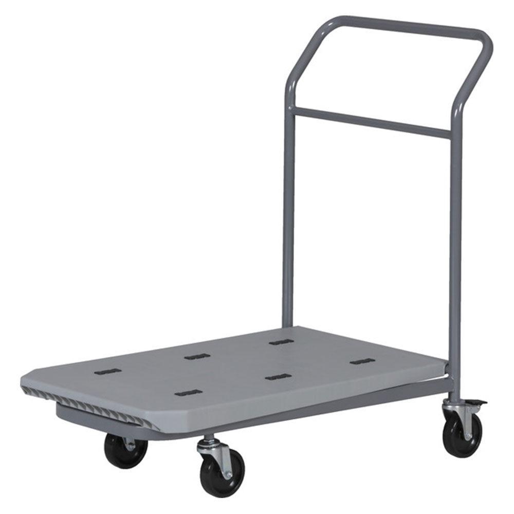 【法人限定】サンコー ネス台車 SM 1段 ライトグレー 800140-01 【メーカー直送・代引不可・置配不可】