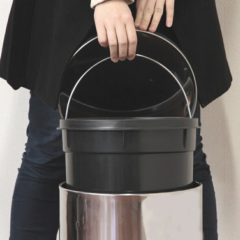 【6月5日限定!最大100%ポイントバック】不二貿易 ステンレス ラウンドペダルペール 20L FTB001-20 【メーカー直送・代引不可・置配不可・配送地域限定】 [3]
