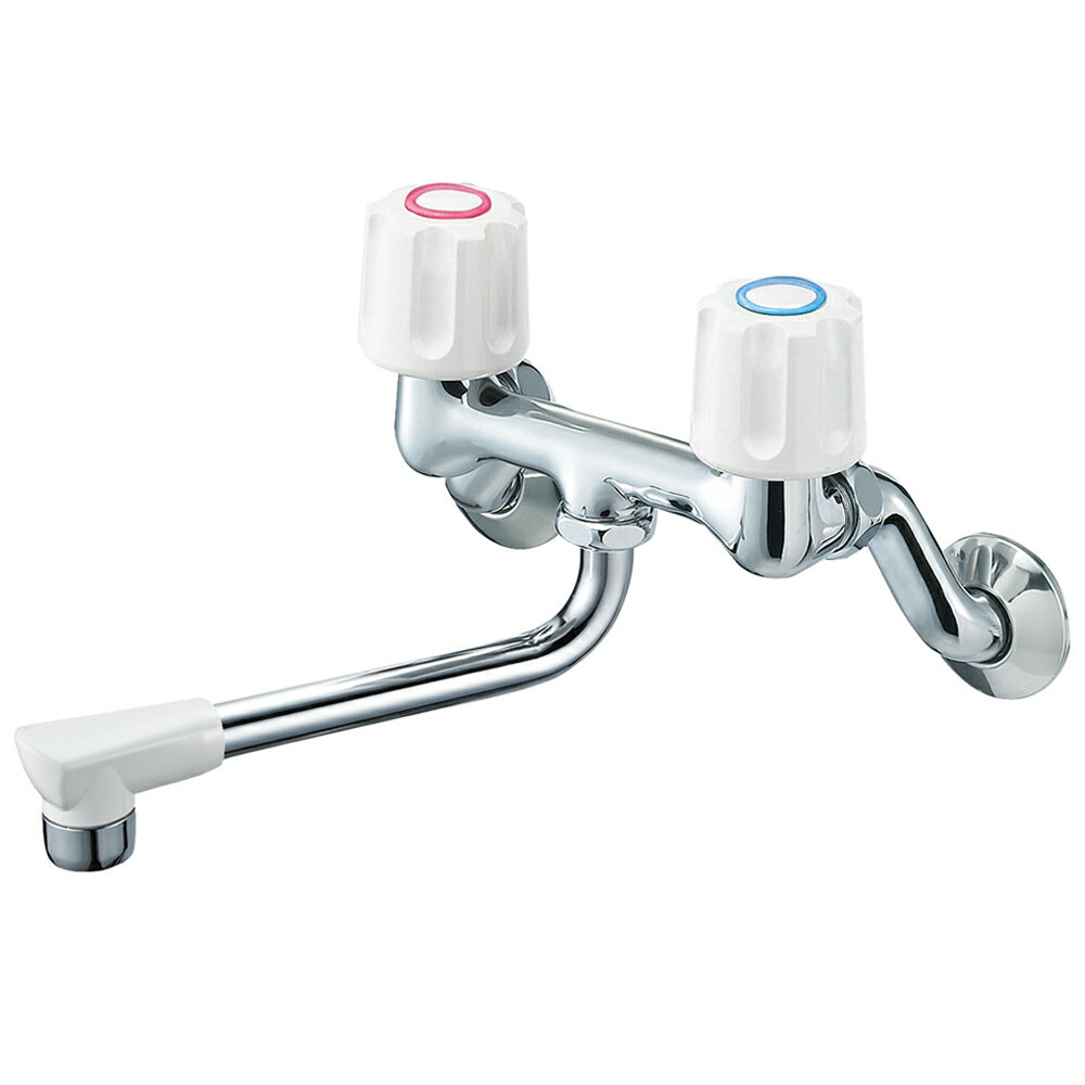 サンエイ SANEI ツーバルブ混合栓 共用形 K11D-W