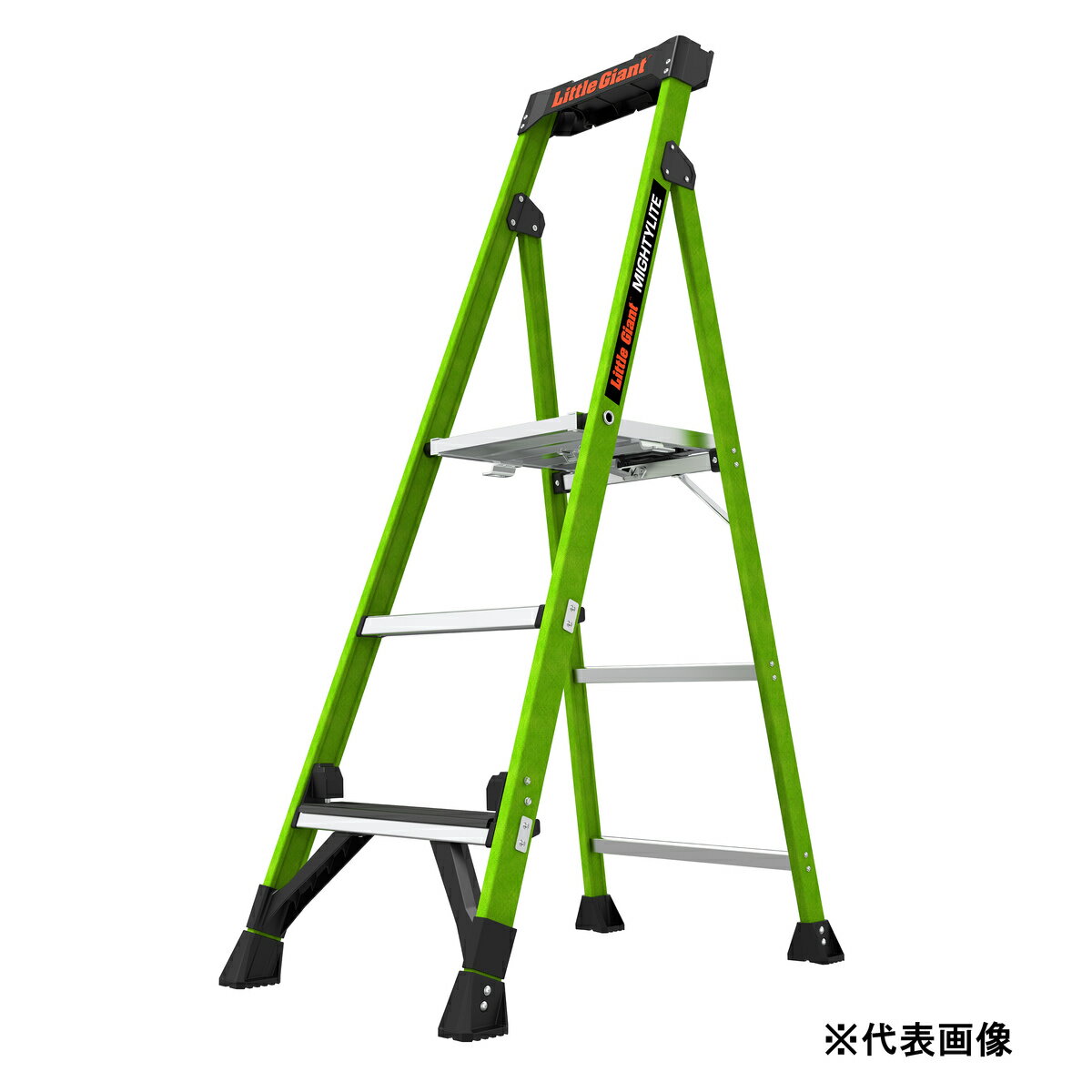 乐天商城 - 【法人限定】長谷川工業 脚立 マイティーライト2.0 LG-15404 【メーカー直送・代引不可・置配不可・配送地域限定】