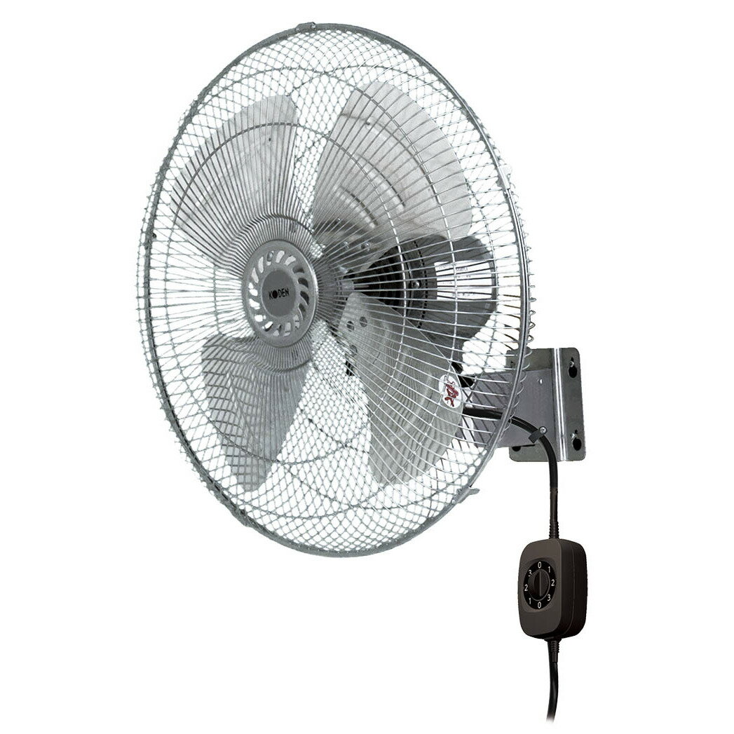 広電 壁掛型工業扇 45cmアルミ羽根 工業扇風機 業務用扇風機 CFF452WMC