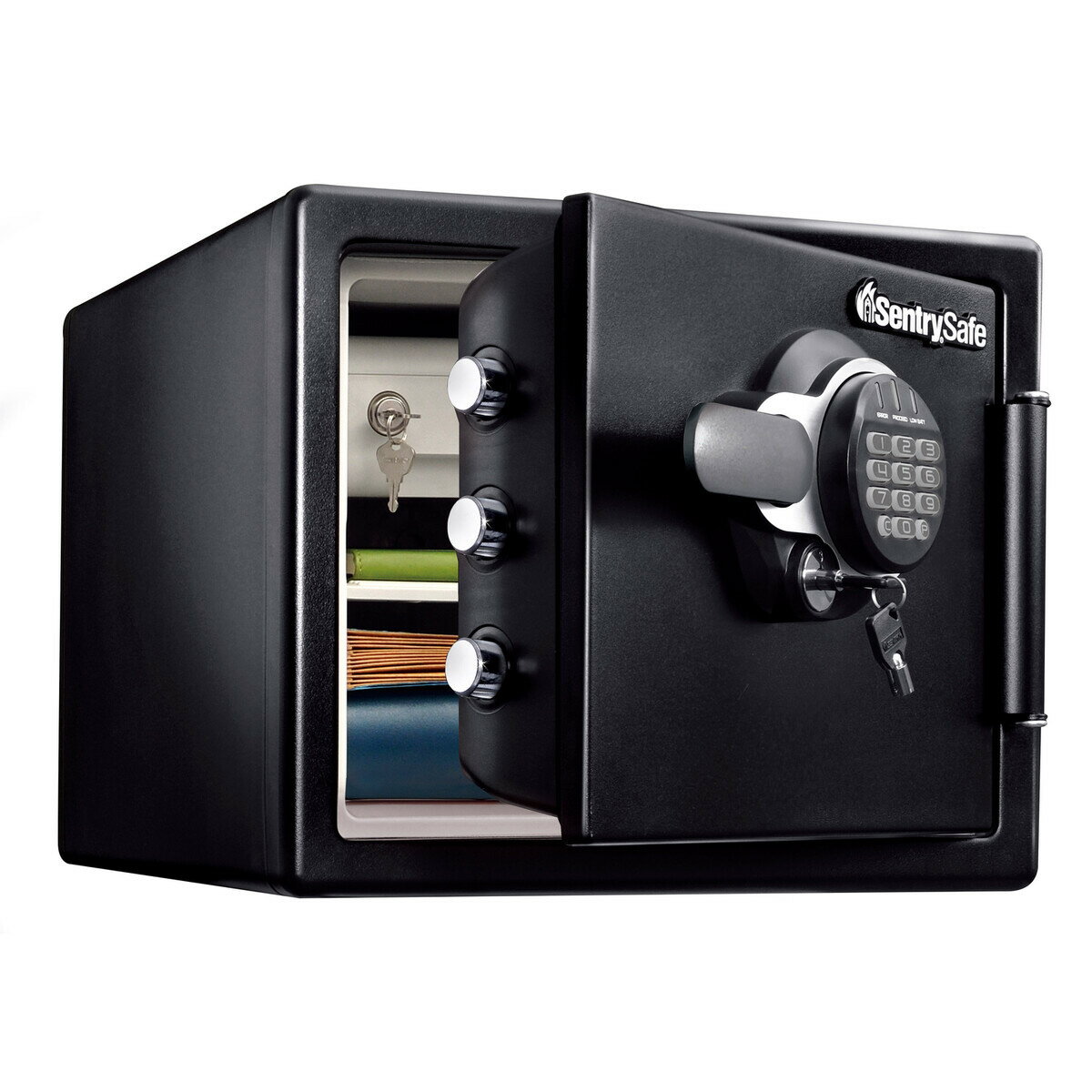 【12月は毎日開催！エントリーで最大100％ポイントバック】セントリー SENTRY テンキー式 2時間耐火耐水金庫 JTW082GEL 【搬入サービス】 【メーカー直送・代引不可・置配不可】