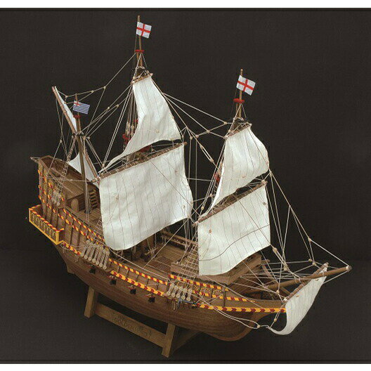 ウッディジョー 木製帆船模型 1/50 ゴールデンハインド