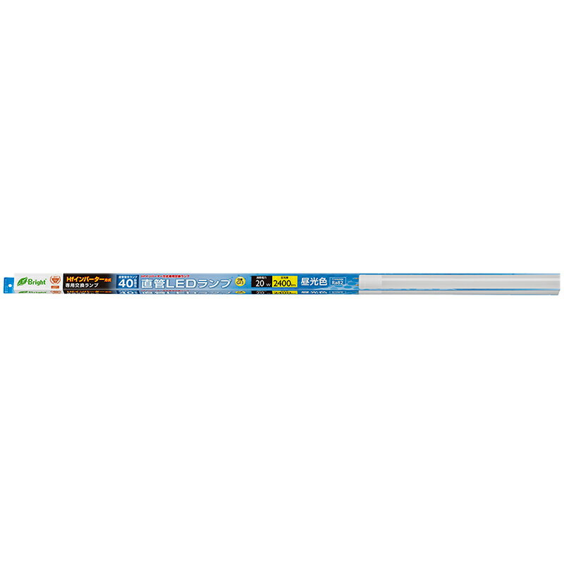 仕様 昼光色 本体サイズ:全長1198mm×外径28mm 定格消費電力:20W 全光束:2400lm 平均演色評価数:Ra82 口金:G13 製品重量(g) 285 商品説明 Hfインバーター方式専用の交換ランプ。 消費電力20Wで2400ルーメンの明るさ。 ※注意:調光機能のついた器具/誘導灯,非常用照明器具/直流電源には使用できません。 ※注意:ご使用の器具がHfインバーター方式専用であり、他のスタート方式と併用していないことを器具メーカーへ確認の上、お買い求めください。 ※品質向上のため予告なく仕様を変更する場合がございます。パッケージのリニューアル等につき、商品画像が異なる場合がございます。商品画像の色合いは、画像処理上、若干異なる場合がございます。
