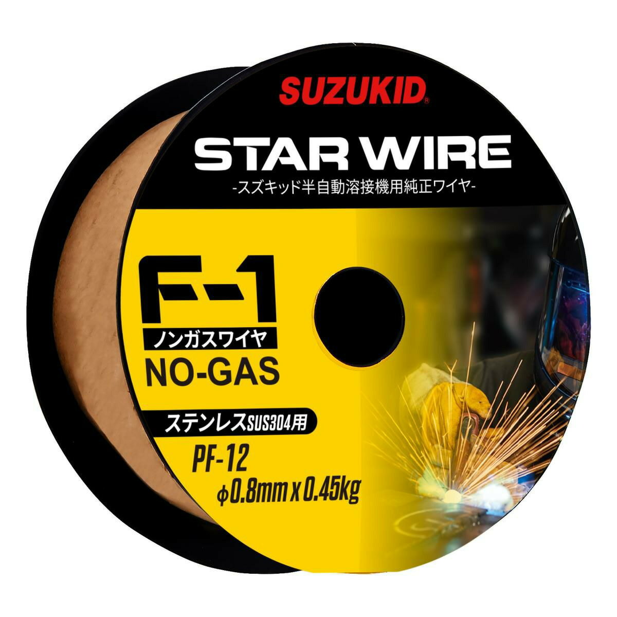 【4月25日限定！最大100％ポイントバック】スズキッド スターワイヤ ノンガスステン PF-12