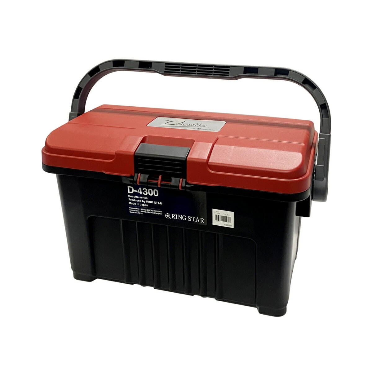 【1月10日限定！最大100％ポイントバック】リングスター ドカット レッド/ブラック D-4300