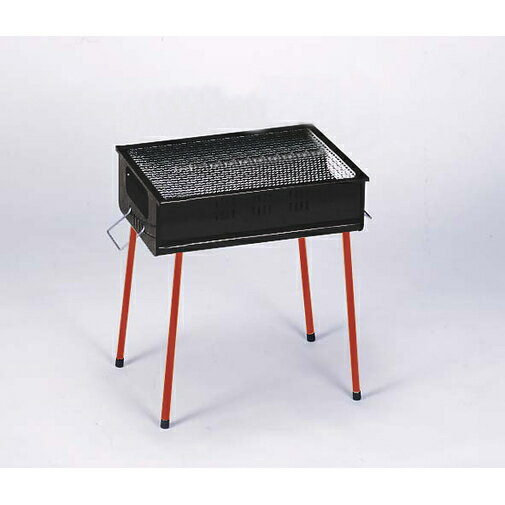 仕様 アミ:フルサイズ1枚付(クロムメッキ) 取っ手付:プレート用、本体用 ロストル:線材仕様 ホルダーなし(脚を側板にネジ止め) 脚:黒色塗装 4~5人用 製品サイズ(mm) 幅×奥行×高さ:575×405×500 製品重量(g) 2700 商品説明 木炭,チャコールなどの燃料が使用できます。 両サイドに焚き口付き。 アミはフルサイズで、網目も細かく、小さな食材でも大丈夫です。 ※品質向上のため予告なく仕様を変更する場合がございます。パッケージのリニューアル等につき、商品画像が異なる場合がございます。商品画像の色合いは、画像処理上、若干異なる場合がございます。