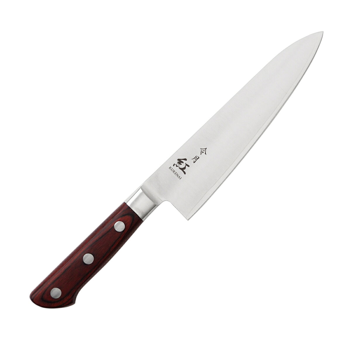 仕様 用途:肉の切り分けや魚の捌き、野菜の切り込みなどを行う際に サイズ(約):45×22×全長300mm 刃長(約):180mm 材質:心材/モリブデンバナジウム鋼、側材/13クロームステンレス鋼、口金,中子/18-8ステンレス鋼、ハンドル/積層強化木 口金付 製品重量(g) 180 商品説明 肉の切り分けや魚の捌き、野菜の切り込みなどを行う際にご利用いただく牛刀です。 モリブデンバナジウム鋼と13クロームステンレス鋼を複合することにより、業務用の切れ味とお手入れのしやすさを両立しました。 ハンドルと包丁立てなどが直接干渉しない口金付き設計で、ハンドルの割れを防ぎます。 ※品質向上のため予告なく仕様を変更する場合がございます。パッケージのリニューアル等につき、商品画像が異なる場合がございます。商品画像の色合いは、画像処理上、若干異なる場合がございます。