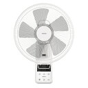 【9月は毎日開催!エントリーで最大100%ポイントバック】山善 壁掛けリモコン扇風機 YWX-E301