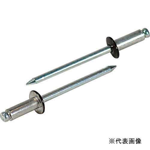 ロブテックス カラーブラインドリベット ブロンズ アルミ/スティール製 4-4 60本入 エコパック CNSA44B..