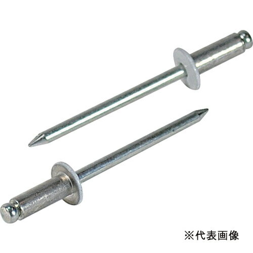 ロブテックス カラーブラインドリベット ホワイト アルミ/スティール製 5-3 50本入 エコパック CNSA53WMP