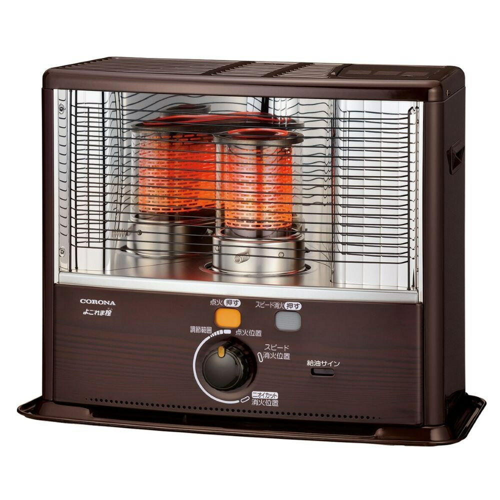 CORONA 自然通気型開放式ストーブ KCP-E2915WY ダークグレー CORONA 自然通気型開放式ストーブ KCP-E2915WY ダークグレー CORONA