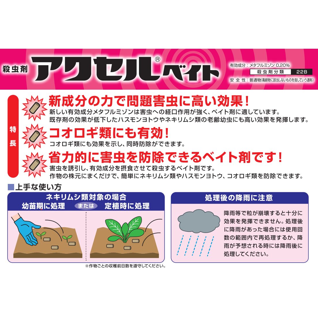 【6月5日限定！最大100％ポイントバック】アクセルベイト 2kg
