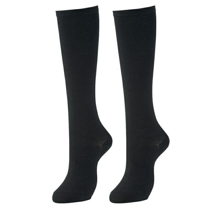 グラディエーター 靴下 ニオイクリアハイゲージロング 2P ブラック S G-9328